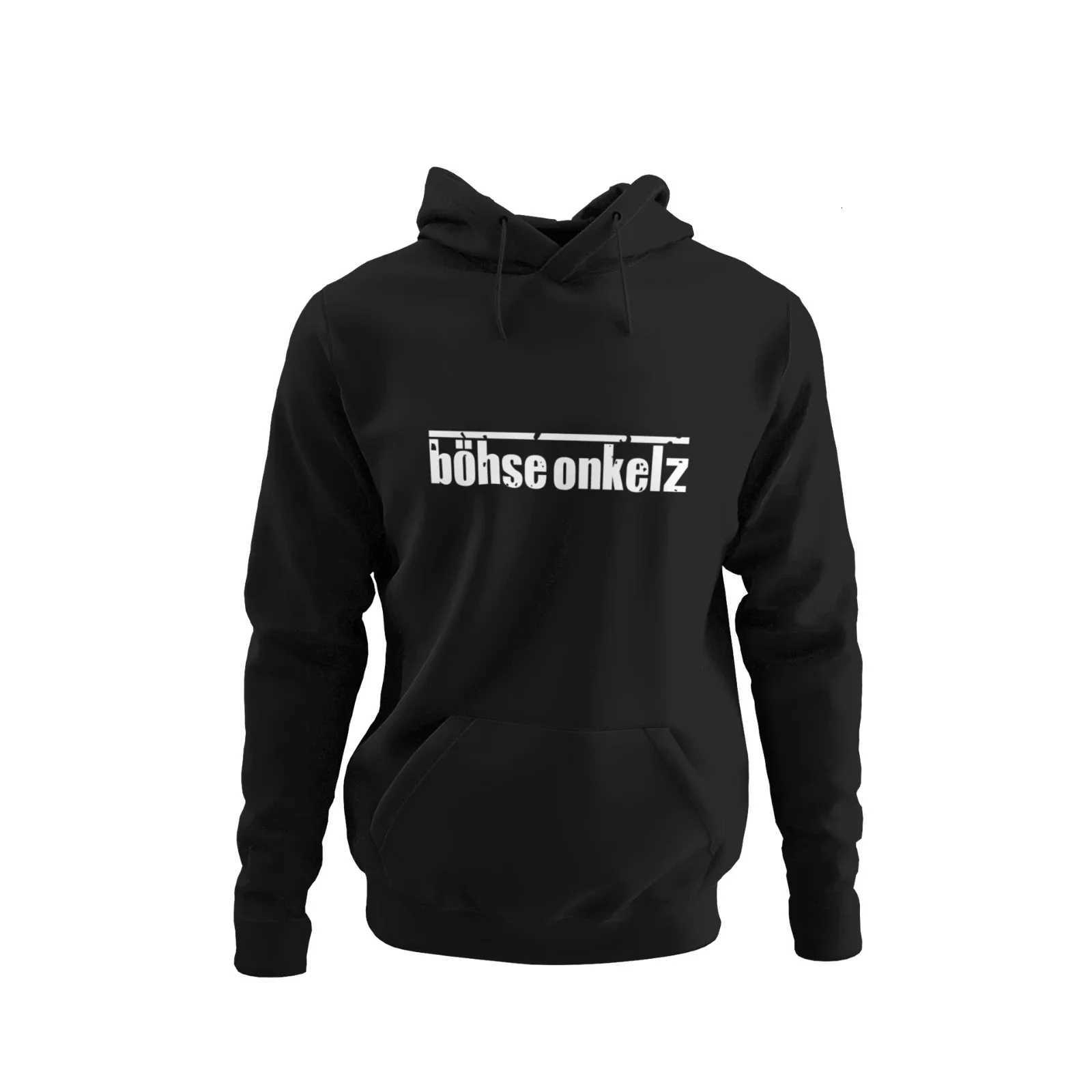 Y2K Hoodies Bhse Onkelz Konzert Frankfurt Band Rock Herren Hoodie Flce Warm Sweatshirt Oversized Tracksuit Unisex X251218