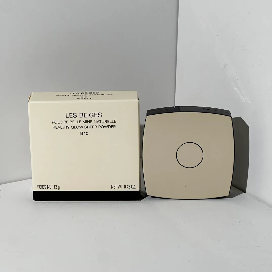 Brand LES BEIGES Make Up Jelly Powder Healhy Glow Face Compact Powder 12g Skin Color Long Last Oil Control B10 B20 Foundation Free Shipping