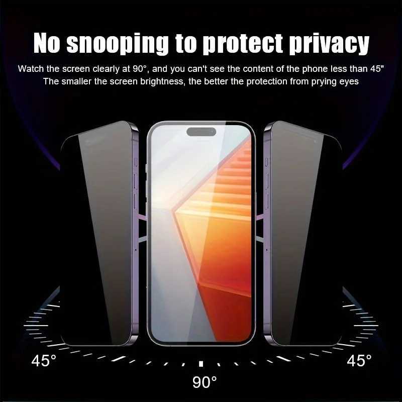 Anti-Spy Tempered Glass For iPhone 13 12 Mini 11 14 15 Plus 16 Pro Max 17 Air 16e Privacy Screen Protector iPhone XR X XS 8 Film G251218