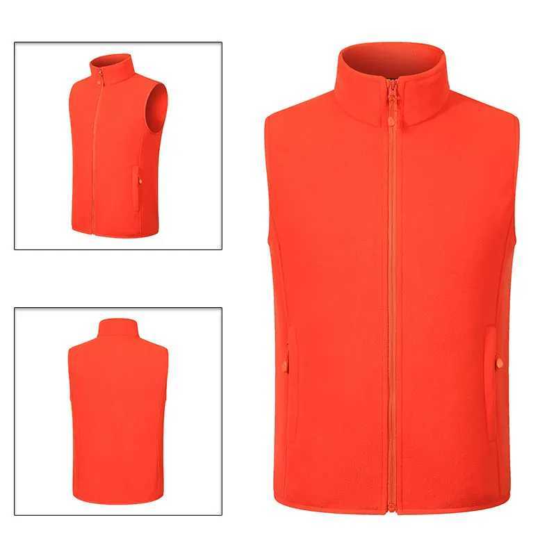Unisex Hiking Winter Vest Male Outdoor Fleece Windproof Fishing Sleeveless Coats Women Warm Stand Up Collar Camping Casual VestG251218