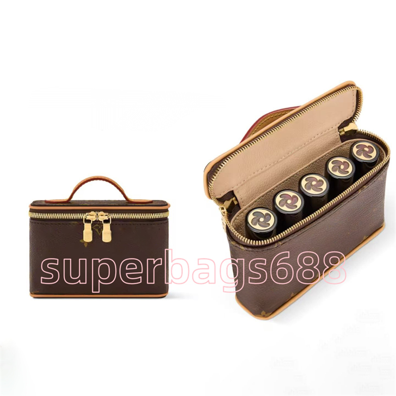 10a Designe Luxury Nice Beauty Bag Cosmetic Lipstick Bag Toiletry Bag Woman Mini Makeup Bag Clutch Bag Puese Pouch M83079 M25688 M25689 M25690 High Quality
