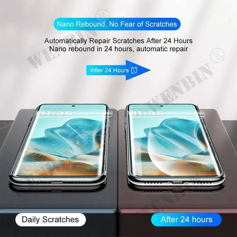 5Pcs Hydrogel Film For Find X9 X8 X7 X6 Pro Reno 14 13 FS Full Cover SCREEn Protector For G251218