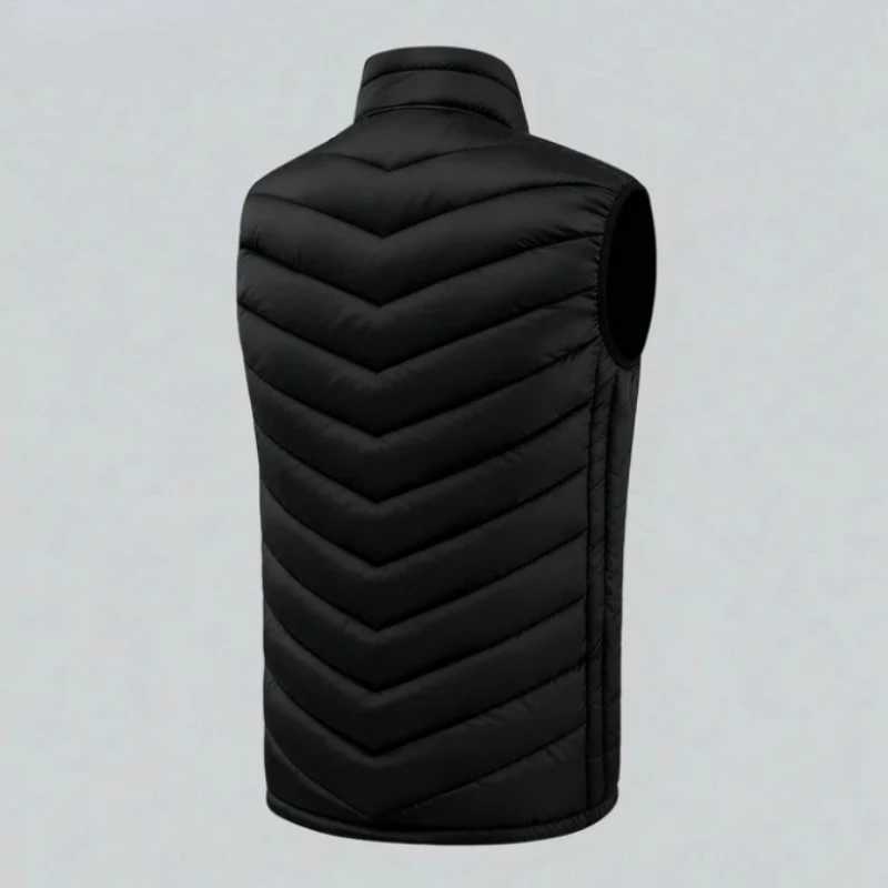 2025 Mens Winter Casual Versatile VEST Warm Comfortable Loose Stand Up Collar Kan Shoulder VEST Coat for MenG251218