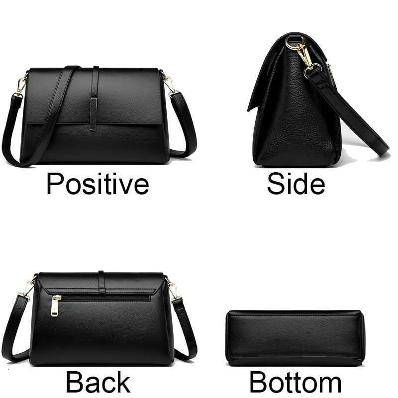 Soft Leather Luxury Shoulder Crossbody Bags for Women 2023 Fashion Purses and Handbags Designer Fashion Ladies Messenger Bag SacT251218