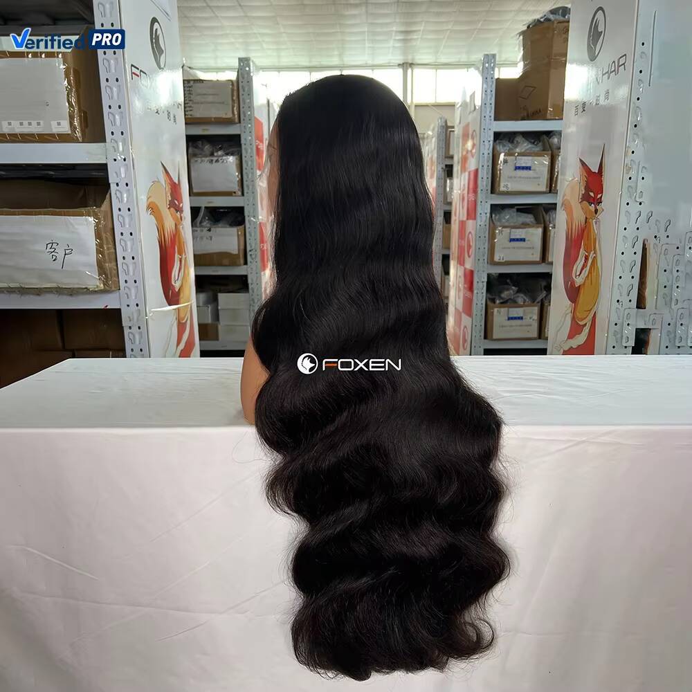 Raw Vietnamese Hair Double Drawn Body Wave Lace Front Glueless Wigs Original Luxury Raw Vietnam Human Hair Wigs for Black Women