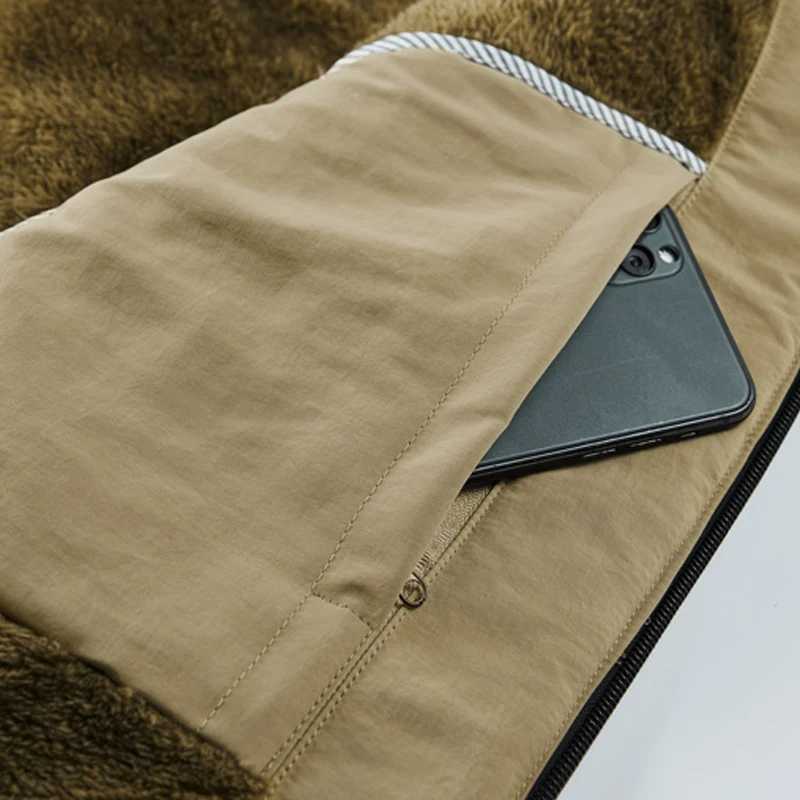 Fashion Large Size 6XL Mens Multi-Pocket Clothing Winter Vest Jackets Sleeveless Coat Male Warm Waistcoat Fleece Vest MenG251218