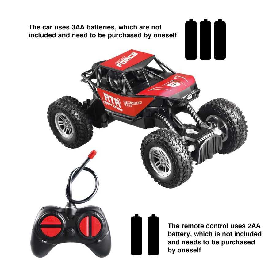 Remote control car off-road climbing outdoor beach vehicle kids model toy car for boys and girls gift G251218