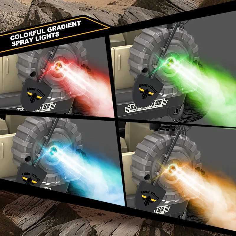 JCMO 116 RC Car Water Spray Off-Road Vehicle Colorful LED Light Car Sounds Effects 24Ghz Remote Toy Climbing Car For Children G251218