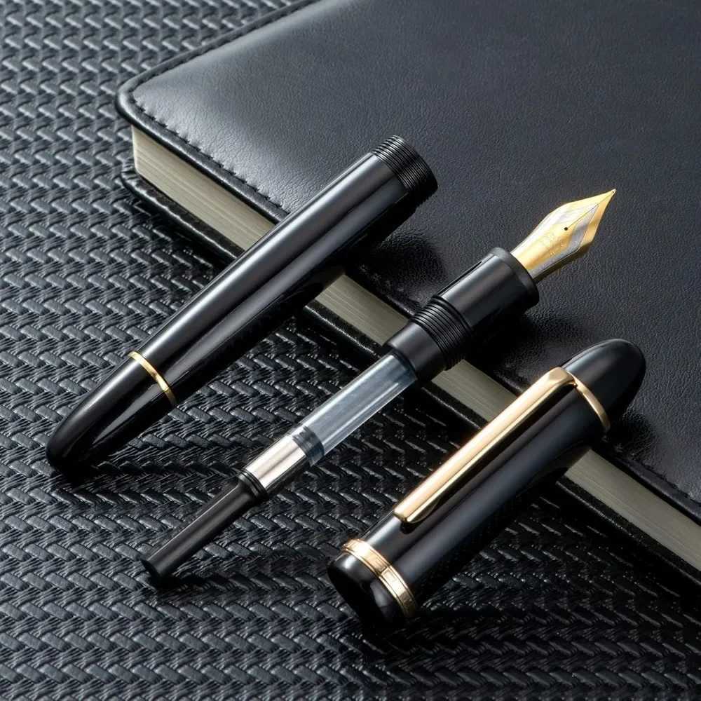 1PC Jinhao X159 Mticolor Resin Fountain Pen Set with Fine Nib Elegant Writing Instrument for Off Supplies Y251218