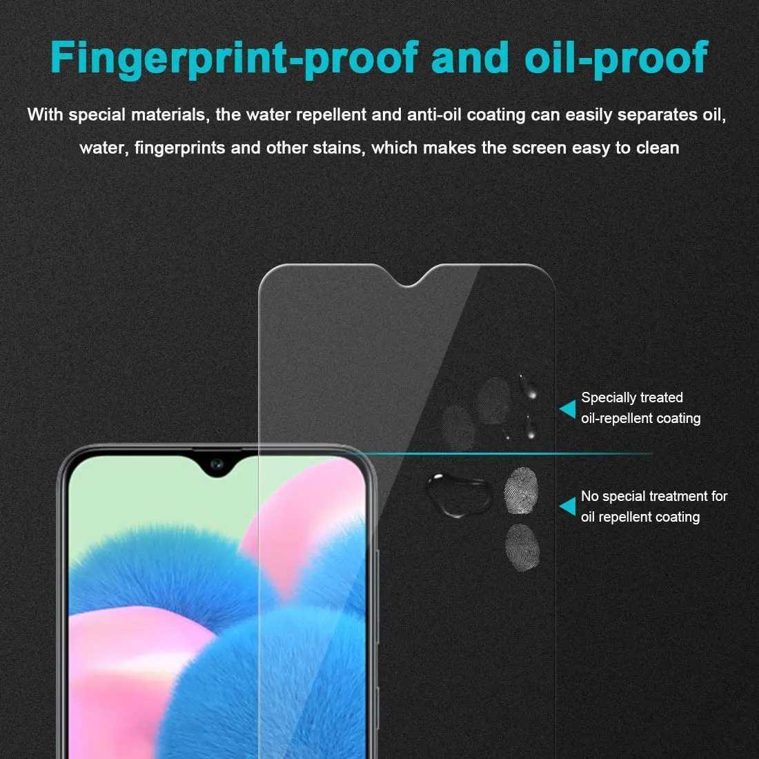 3Pcs Tempered Glass For Galaxy A50S A50 A40 A30S A30 A10E A20E A20S A20 A21S A71 A52 SCREEn Protector G251218