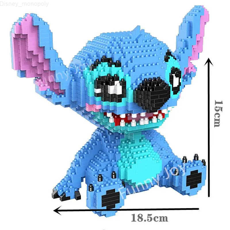 Disney Funny Anime Figure Interstellar Blocks Small Particles Building Blocks Assembled Puzzle Pen Holder Block Toy Children Christmas H251218