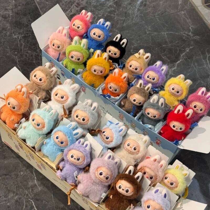 Labubu The Monsters Pin For Love Series Blind New Genuine Keychain Cute Anime Action Figure Keychain Gifts 25C1218