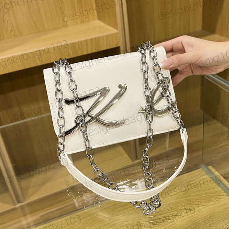 Karl Langerfelds Bag Designer Bag Karl Bag Luxury Bag Fashion Letter Bag For Women New Highend Chain Shoulder Crossbody Trendy Personality Small Square Cc Bag