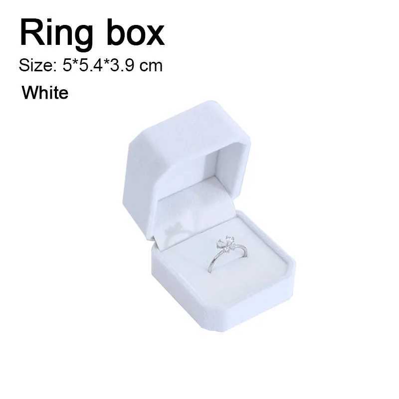 1PCS Boxes for Rings Wedding Alliance Box Jewelry Case Wedding Rings Box Gift Engagement Ring Box Ring Holder JJH01 L251218