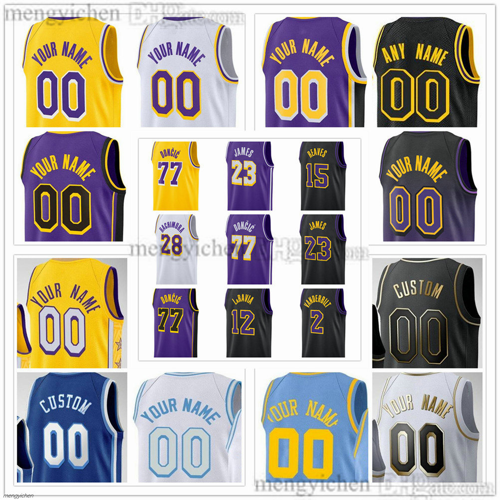 Men's Basketball Jersey Bryant Jerry 44 West 34 Shaquille 32 Johnson Dennis 73 Rodman James 42 Worthy Wilt 13 Chamberlain Robert 5 Horry Pau 16 Gasol 2 Fisher Printed