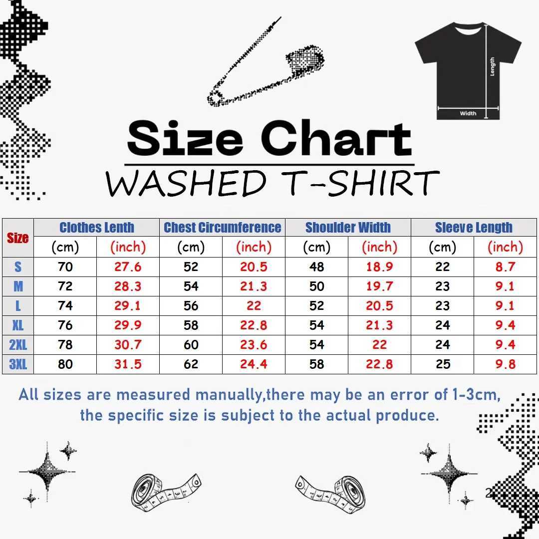Hot Anime My Hero Academia Midoriya Izuku Deku Printed T Shirt Men Retro Washed T-shirts T-shirt Plus Size Cotton Casual Unisex X251218