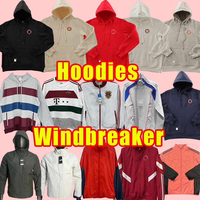 Soccer tracksuits 25 26 BAYERN MUNICH DE LIGT MANE GRAVENBERCH SANE Mazraoui MULLER DAVIES KIMMICH TEL COMAN 2025 2026 Tracksuit windbreaker long sleeve men hoodies