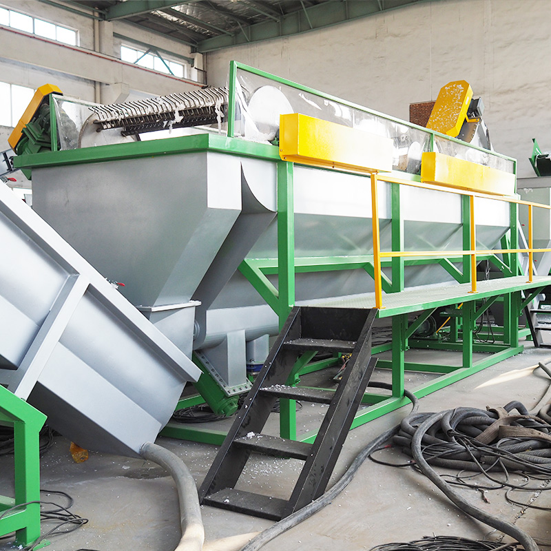 Complete Fully Automatic Recycling Production Line for PE/PP Film and Raffia Bags with Washing System