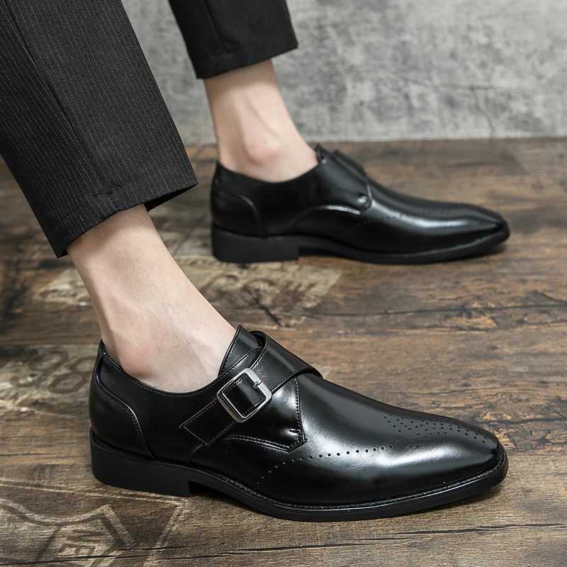 2022 Italian Dress Shoes Men Wedding Party Shoes High Quality Casual Loafer Male Designer Flat Shoes Zapatos Hombre Plus Size 48 Z251218