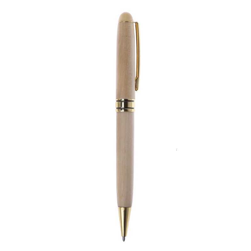 Handmade Twist Wood Ballpoint Pen School Student Stationary Off Writing Tool Y251218