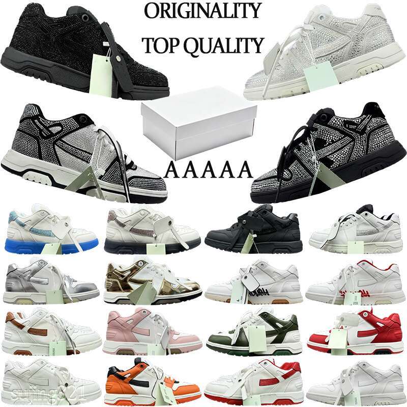 AAAAA Top Qualtiy Out Of Office Crystal Leather For Walking Designer Best Selling Couple Shoes Men Women Classic School Daily Outfit Multiple Colors Shoes Size 35-46