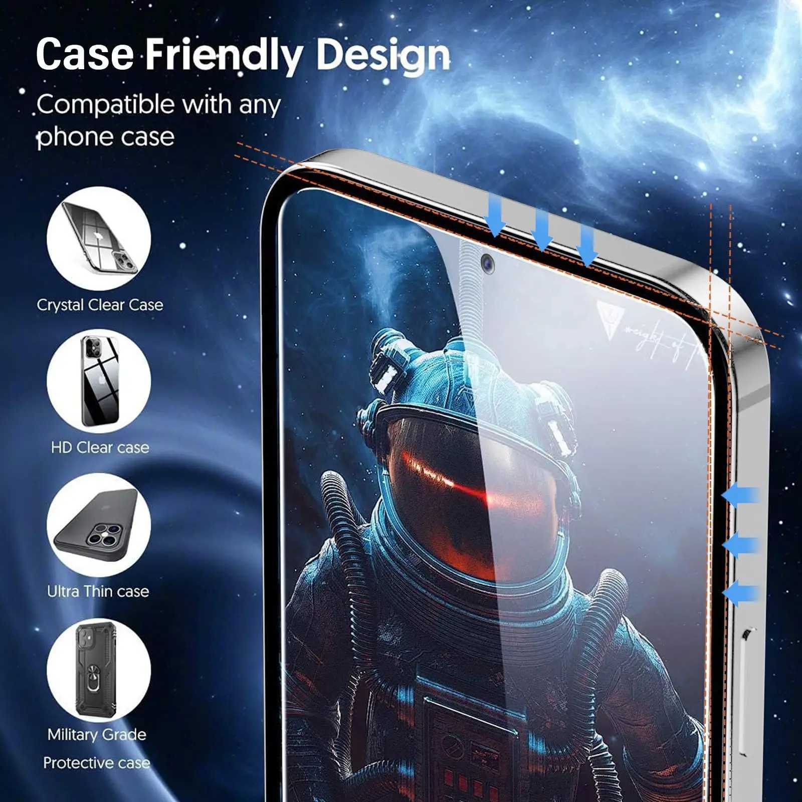 Anti Spy SCREEn Protector For Redmi Note 13 Pro 4G 5G Tempered Glass Privacy Peep Scratch 9H Case Friendly G251218
