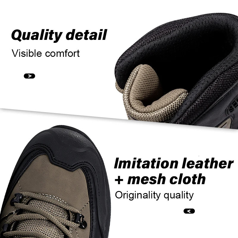 Mens mountain climbing motorcycle boots outdoor hiking boots fashionable boots 251217 - view 4