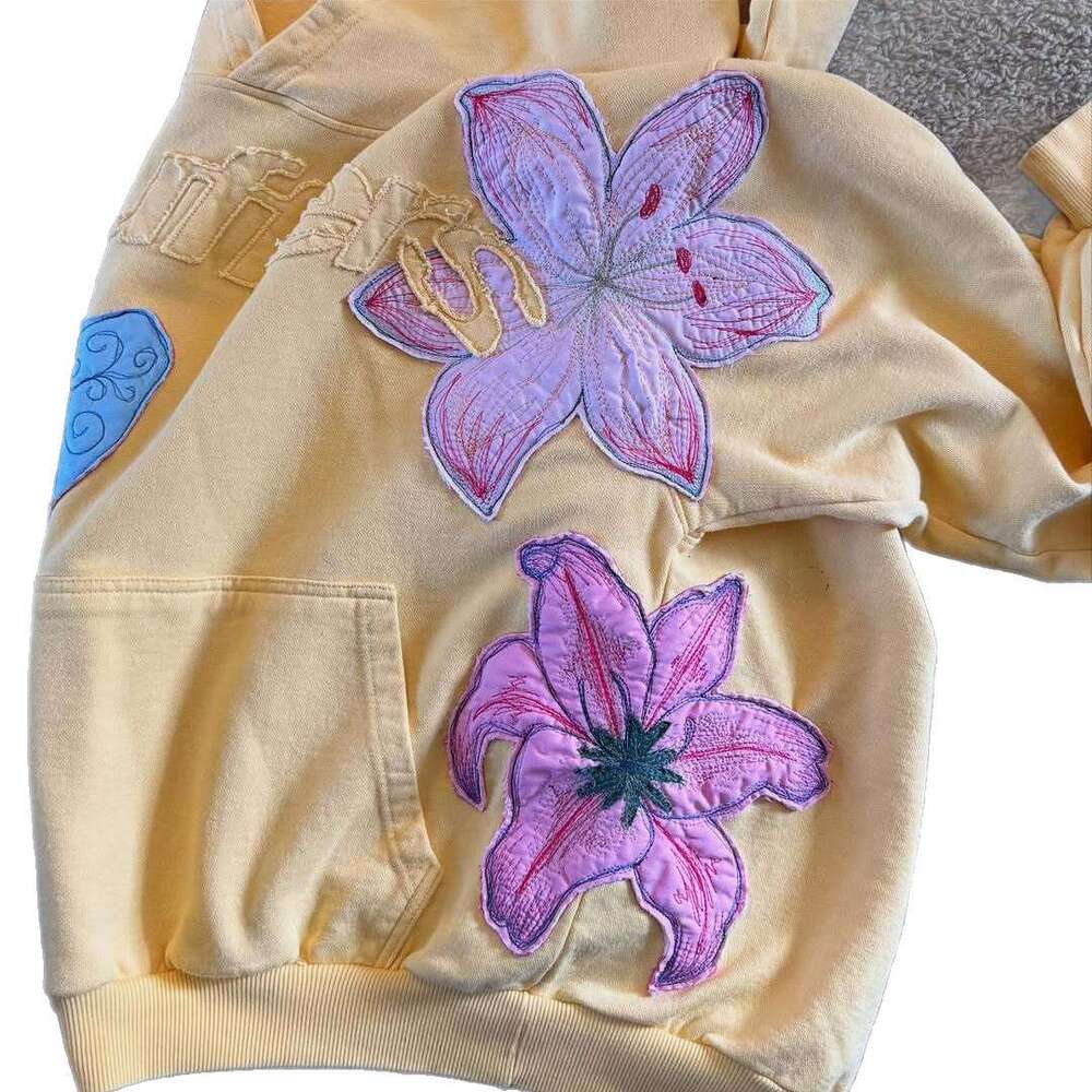 2025 New Fashion Street Hip-Hop Hoodie for Men and Women, Y2K Retro Embroidered Versatile Sweatshirt