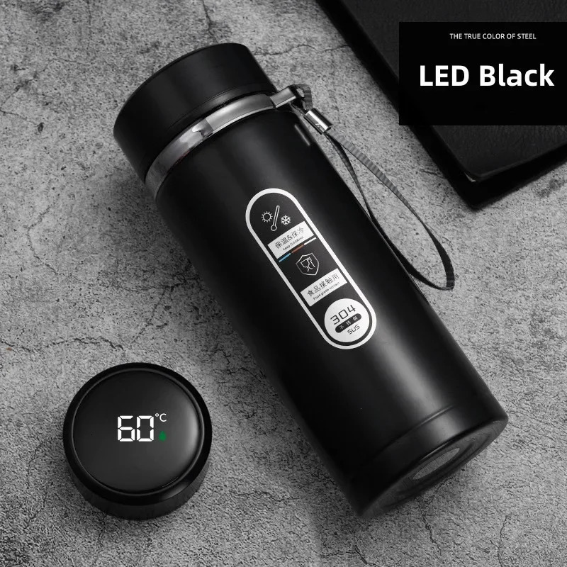 500ML-1Liter Stainless Steel Thermos with LED Temperature Display Sus304 Tea Water Bottle Vacuum Flask Portable Cups 251215 W260226