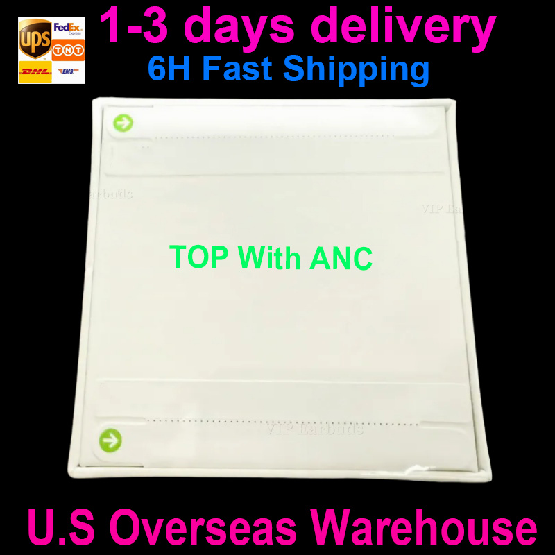 USA Stcok for airpodspros airpodspro2 airpods 4 3rd air pods2 pro Headphone Accessories Solid Silicone Protective Earphone Cover pods max Wireless Charging Cases