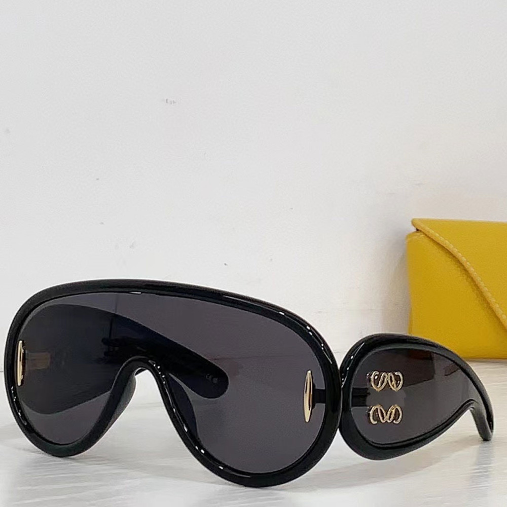 Sunglasses Designer Sunglasses Luxury LW40108I Glasses for Men and Women New Wing Shaped Lens Anti UV400 Sunglasses AA