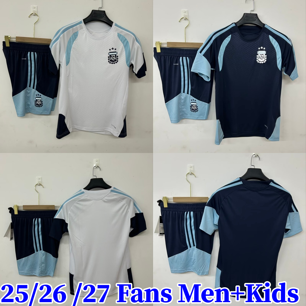 26 27 ArgentinaS training Kit soccer jerseys 25 26 2025 2026 football shirt