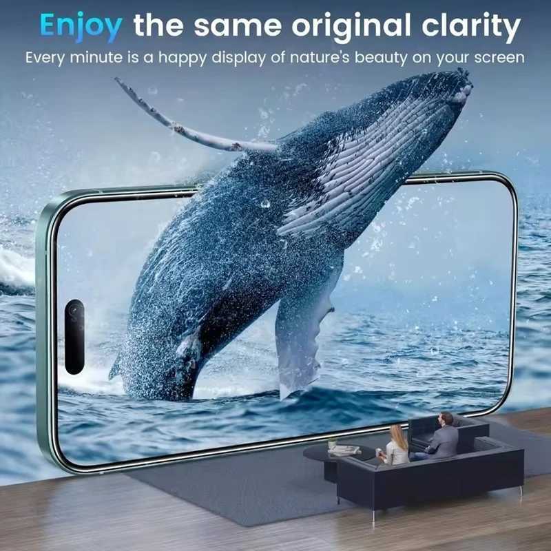 5Pcs Tempered Glass For iPhone 15 13 11 12 14 Pro Max Mini Screen Protector For IPhone 16 17 8 Plus X XR XS MAX Protective Glass G251218