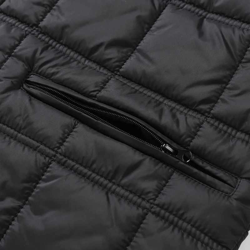 New Winter Fashion Versatile 5-Zone Intelligent Heating VEST For Men Outdoor WarmTH USB Heating Waistcoat Coat No BankG251218