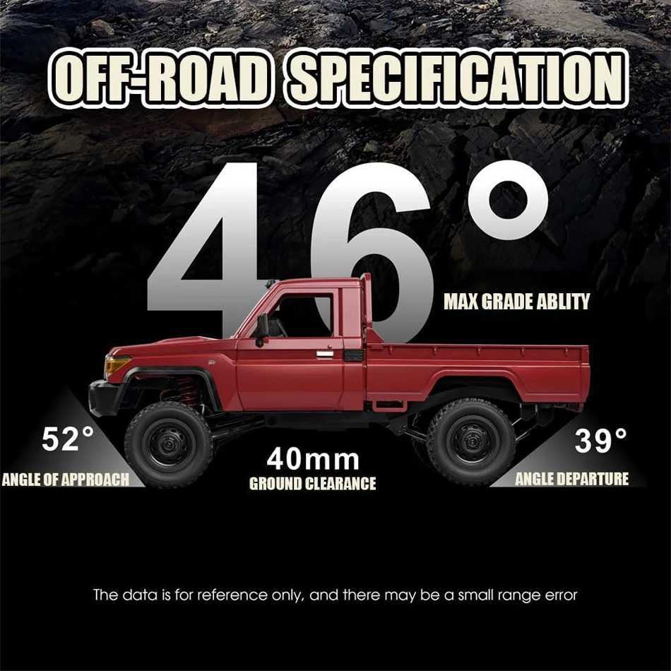 MN MODEL 1/12 4X4 Remote Control Diving Off-road Car Retro LC79 Truck Climbing All Terrain Vehicle Rock Crawler Toy for Adult G251218