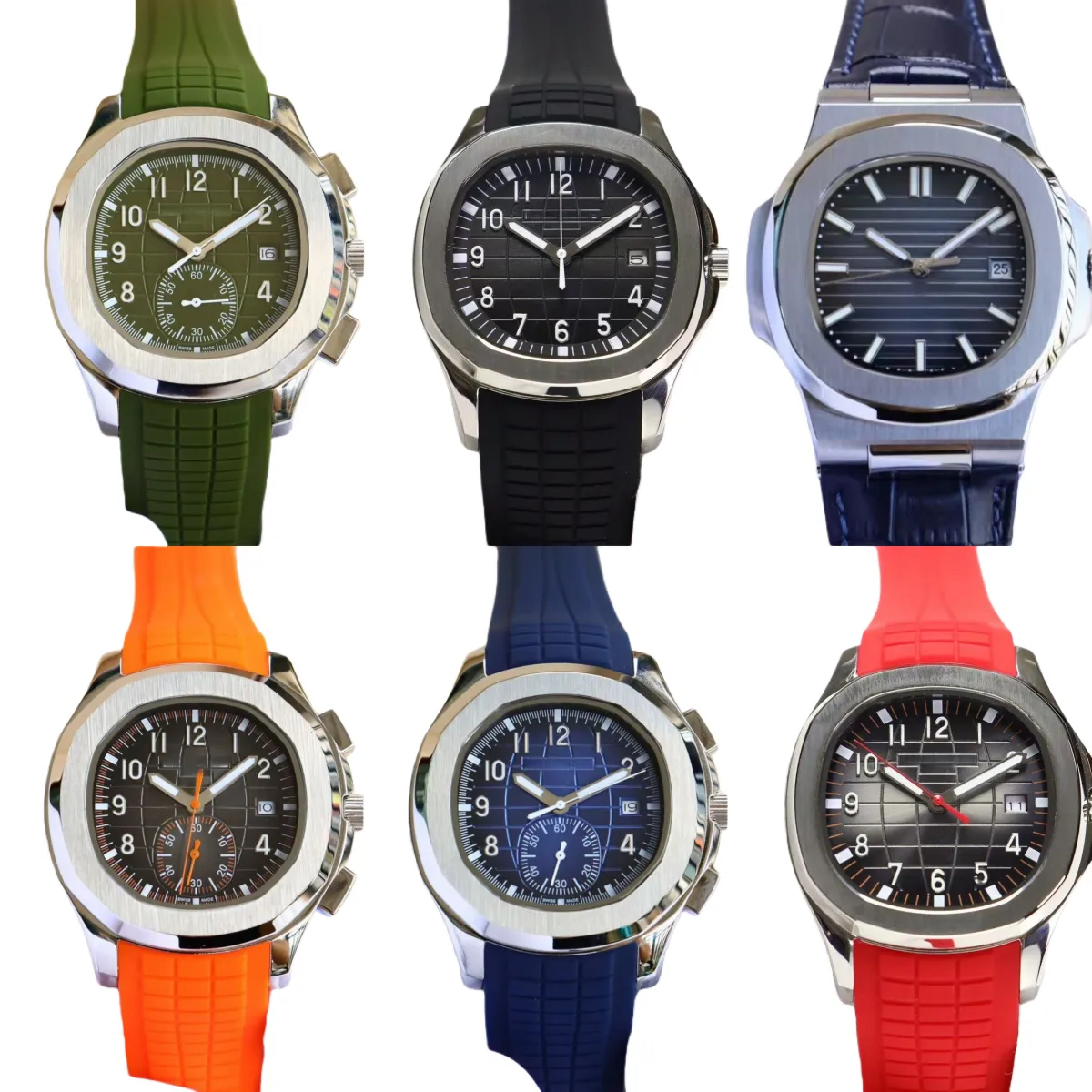 watches AAA Patekdly Philipely 5711 Nautilius Watches Luxury Mens Pateke Philipity Watch Man Chronograph Designer Aquanaut Watch Automatic quartz Movement