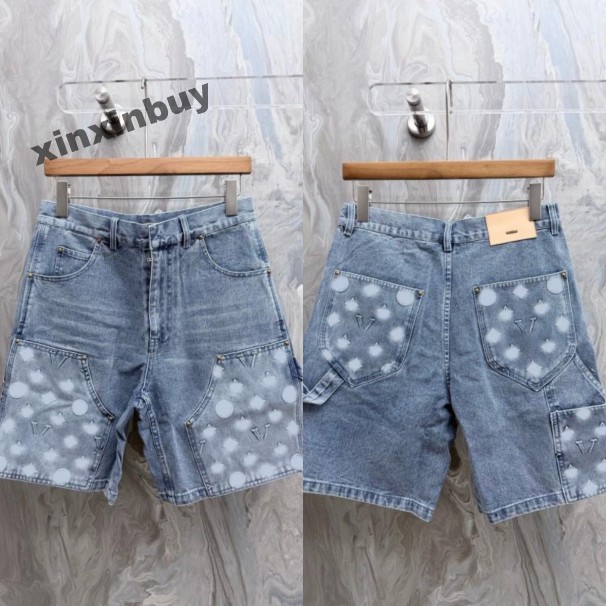 xinxinbuy Men women designer Shorts pant emboss Letter jacquard Spring summer blue WHITE black red XS-4XL