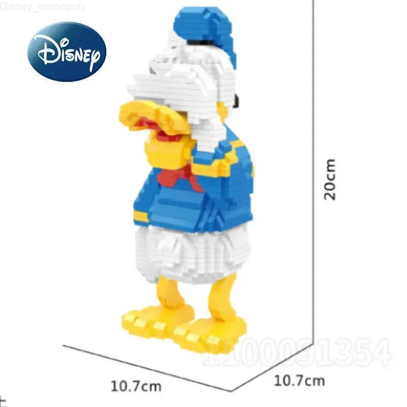 Disney Mickey Minnie New Childrens Building Block Cartoon 3D Model Toy Building Block Educational Childrens Toy Birthday Gift H251218