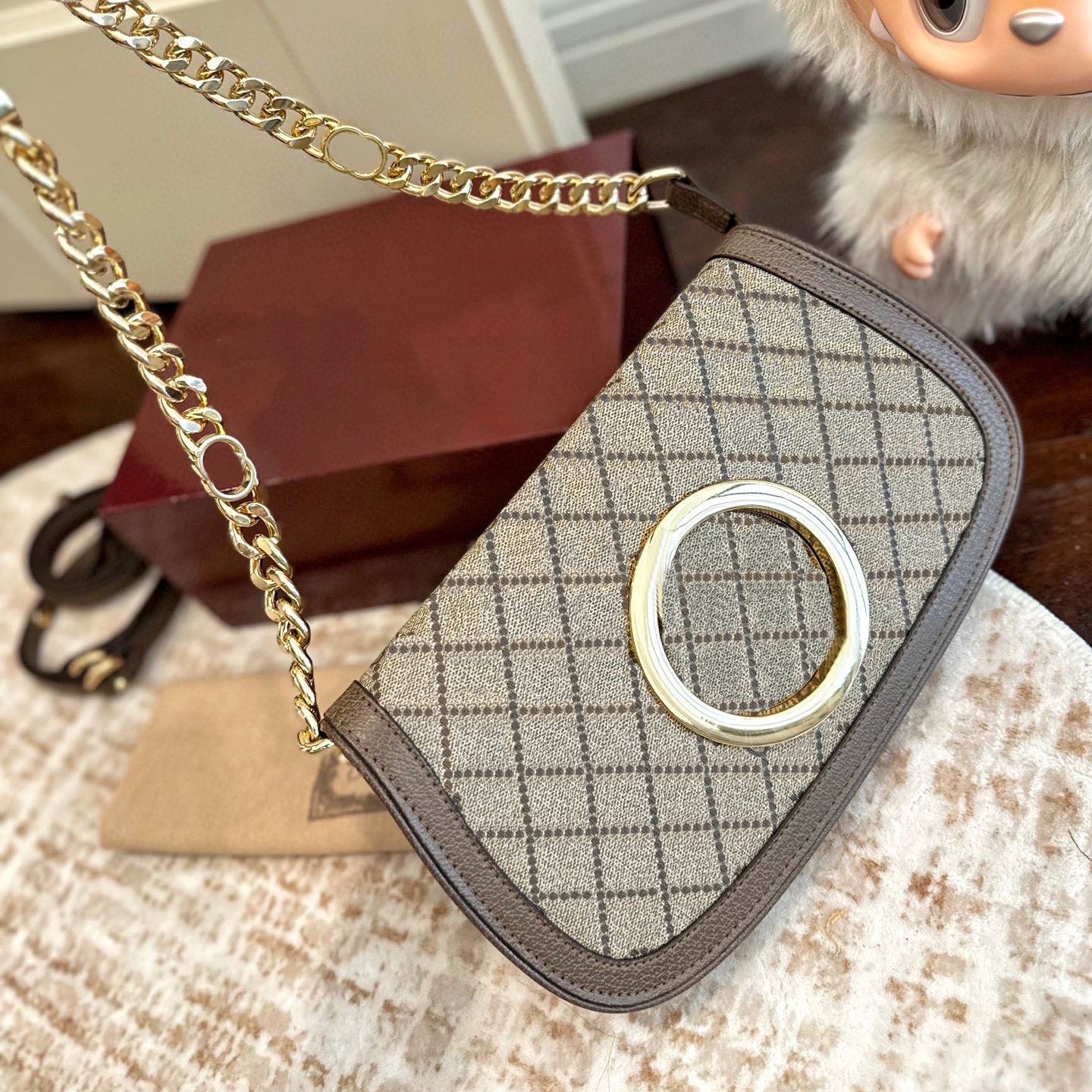 Designer Bag Shoulder Bag Crossbody Bag Fashion Handbag for Woman Gold button classic Leather shopping bag Totes Evening Wallet Purses Bags 022