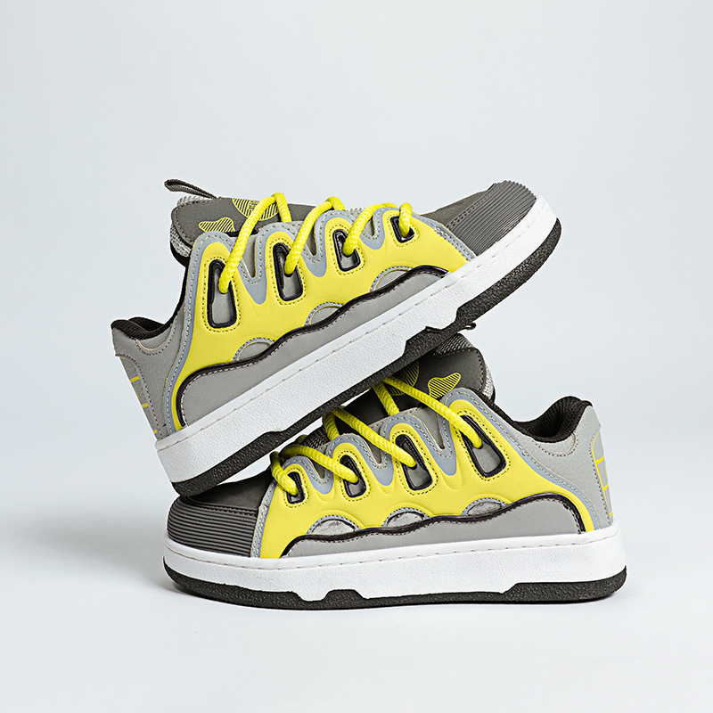 German training shoes American skateboarding shoes trendy men's shoes luminous casual sneakers men's and women's models