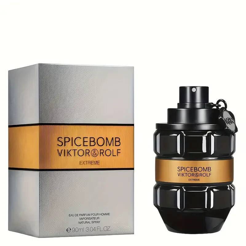ddmyHappy ViktorI Spice Bomb Eau de Parfum- Men's cologne, long-lasting fragrance,Woody Spice- Men'S Cologne- With Citrus and Tobacco Note Perfume