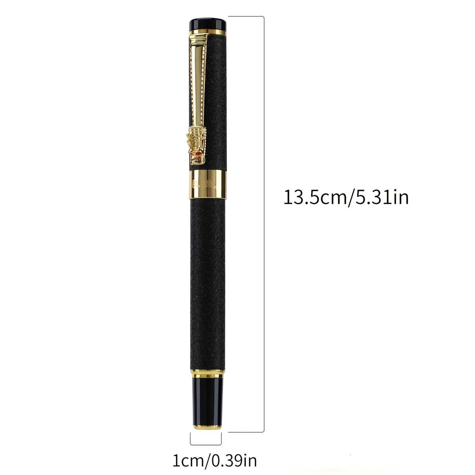 1 Pc Scrub Metal Pen Lridium Tip Medium size 05mm Off School Students for Men and Wen Daily Writing Best Fountain Pen Y251218
