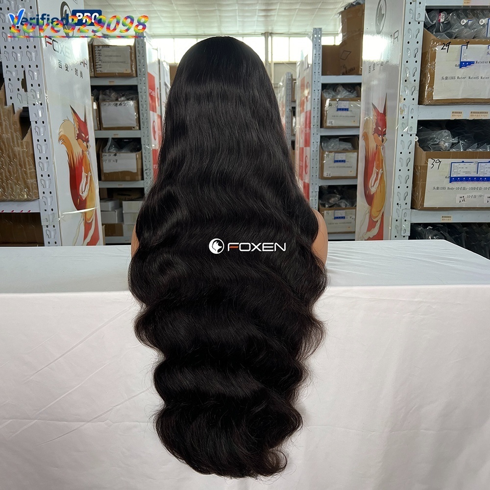 Raw Vietnamese Hair Double Drawn Body Wave Lace Front Glueless Wigs Original Luxury Raw Vietnam Human Hair Wigs for Black Women