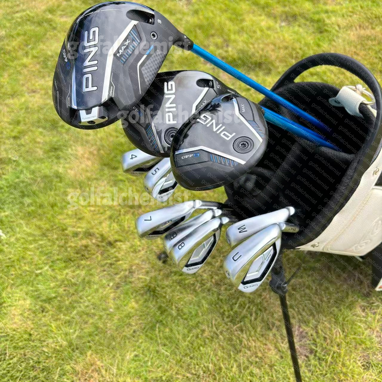 Golf Club Set G440 Irons+G440 max Driver+3wood/5wood 4-9W/U-R/S Flex Steel Shaft with Headcover real photo and specific configurations contact seller balancebase
