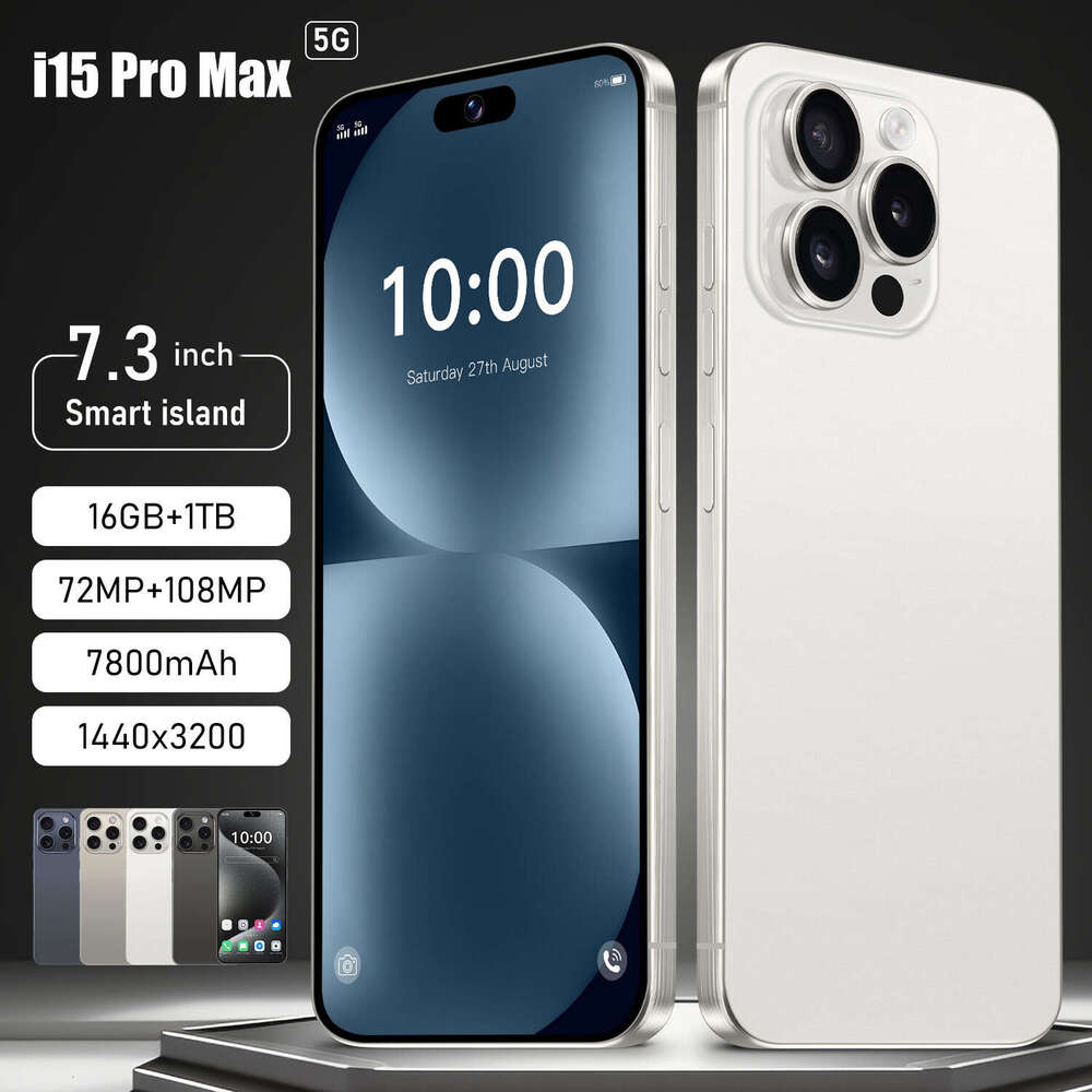 Famous Brand Hot Sale Cross Border Smartphone I Promax High Definition Large Screen T Android Phone In Stock
