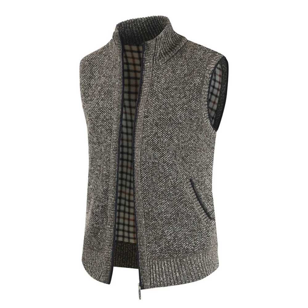 KB New Autumn and Winter Mens Coat Fashion Warm Outer Wear Vest Hot Vest Casual Sleeveless JacketG251218