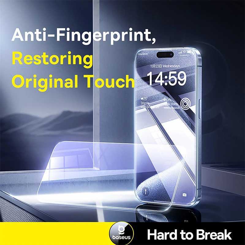 Baseus Tempered Glass for iPhone 17 16 Pro Max Screen Protector for iPhone 15 14 13 12 11 Pro Max Clear Edge Anti-Peeping Film G251218