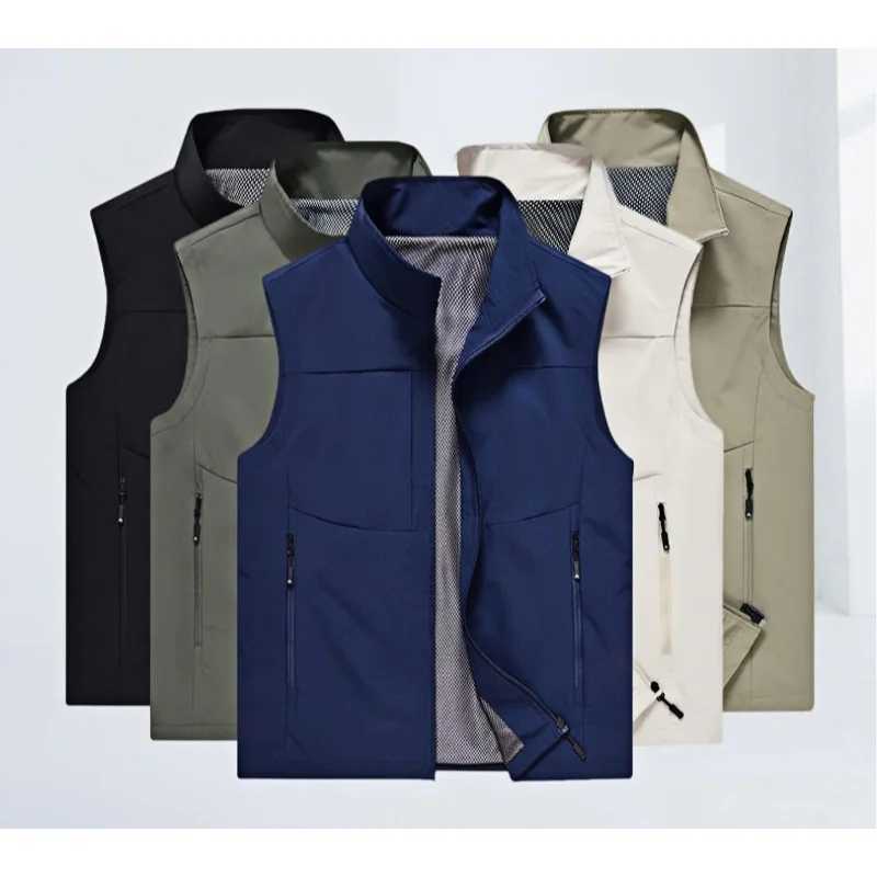 Mens Vests Casual Winter Fleece Warm Waistcoats Fashion Thermal Vests Sleeveless Jackets Windbreaker Vests ClothingG251218