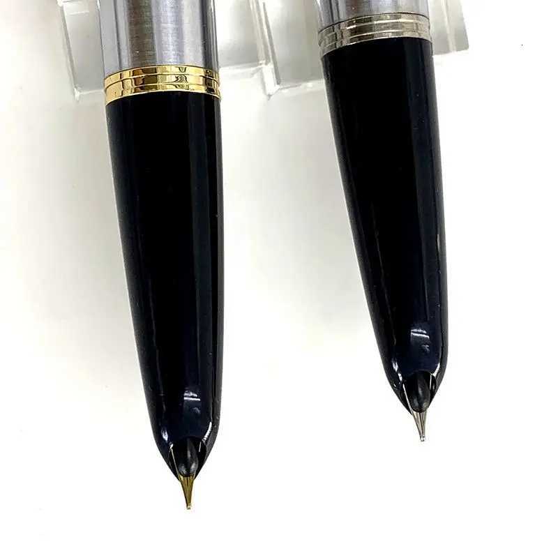 WingSung 601 Fl Steel Vacuum Piston Fountain Pen With Hooded Nib Stationery School Off Supplies Writing Fluent Ink Pen Gift Y251218