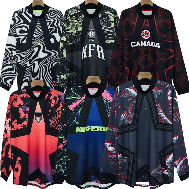 2026 2027 Hollywood Keepers Soccer Jerseys Brazil USAS Korea Englands Canada Netherlands national team Goalkeeper football shirts
